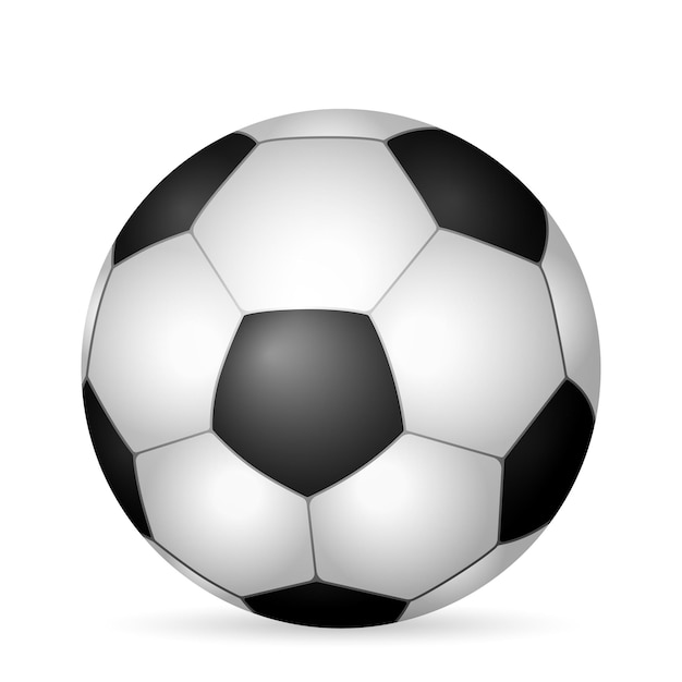 Vector soccer ball