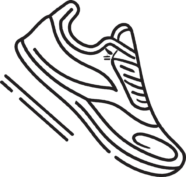 Vector soccer cleats symbol