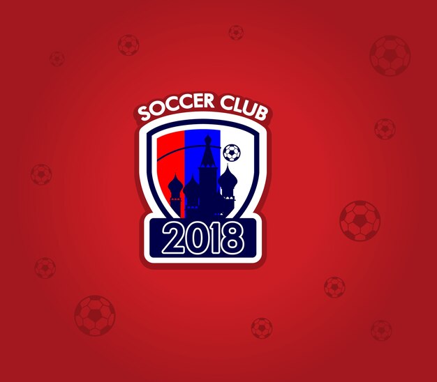 Vector soccer club 2018 logo