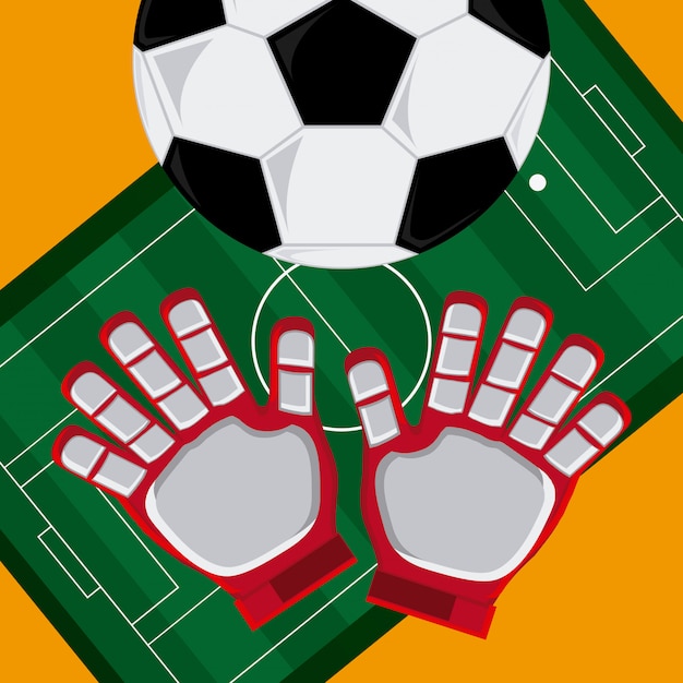 Vector soccer club design