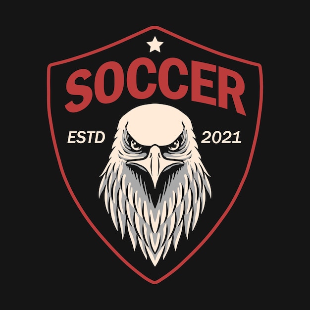 Vector soccer club logo template designs