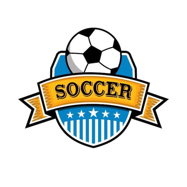 Soccer Emblem Logo Template