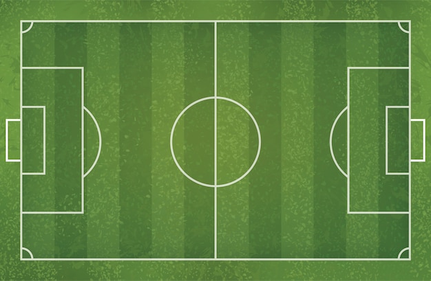 soccer football field for background.