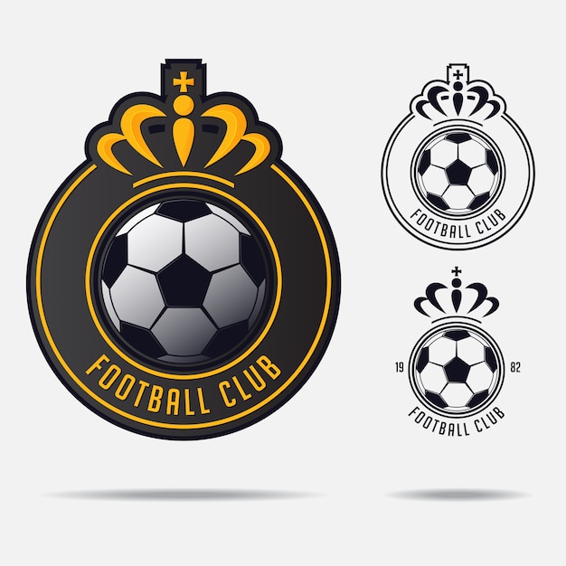 Soccer or football logo design