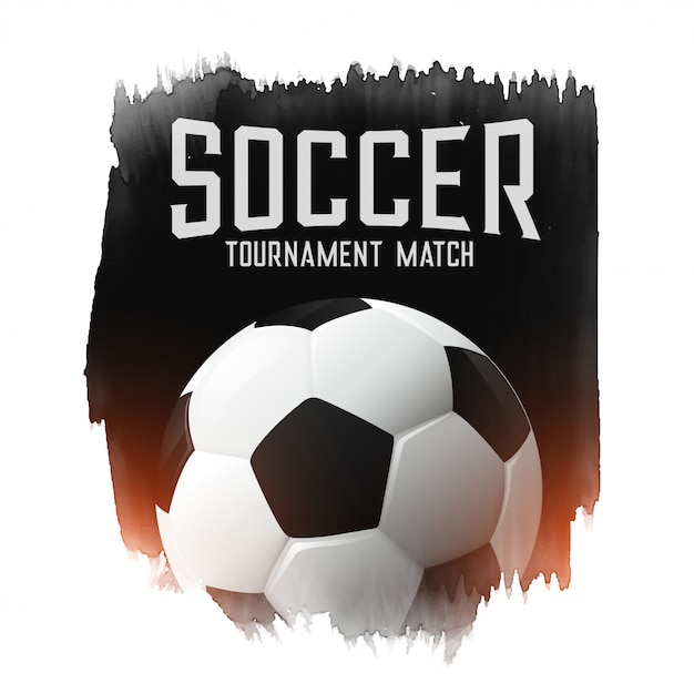 Soccer football tournament match abstract background