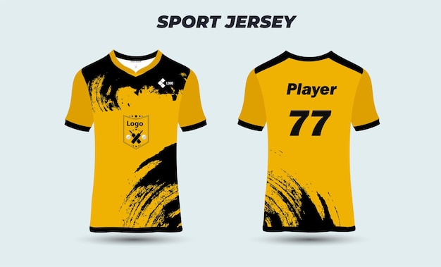 Soccer jersey design Gaming T Shirt template