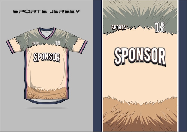 Vector soccer jersey design inosuke