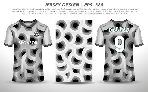 Soccer jersey design for sublimation sport t shirt design Premium Free Vector collection