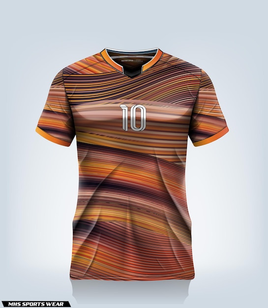 サッカージャージのデザイン スポーツTシャツのデザイン