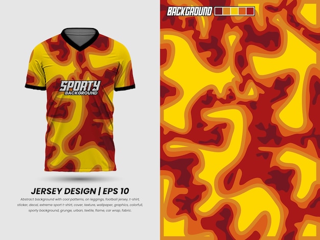 Soccer jersey design for sublimation, sport t shirt design