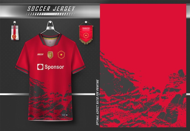 Soccer jersey design for sublimation sport t shirt design