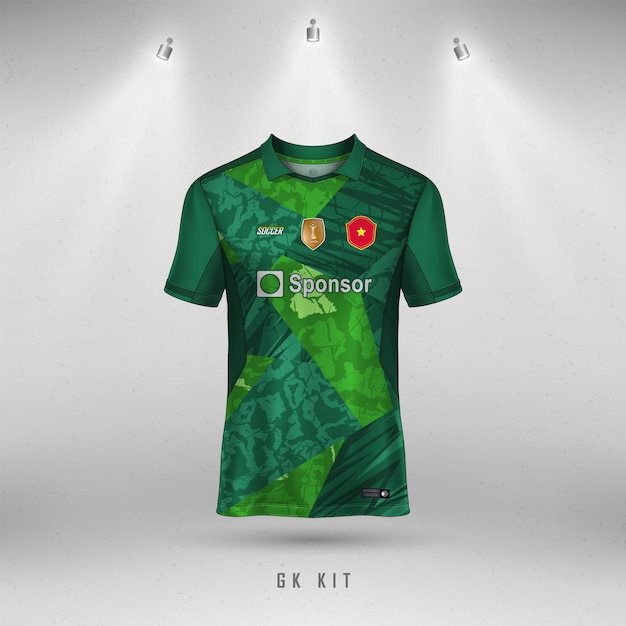 Soccer jersey design for sublimation, sport t shirt design