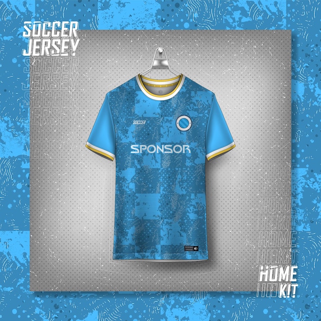 Soccer jersey design for sublimation, sport t shirt design