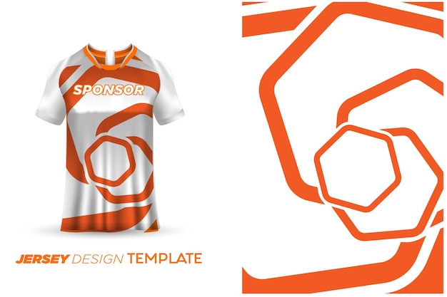 Soccer jersey design for sublimation sport t shirt design