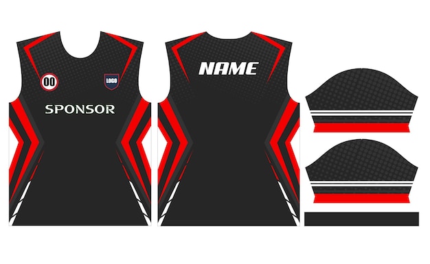 Premium Vector | Soccer jersey design for sublimation or sports kit design