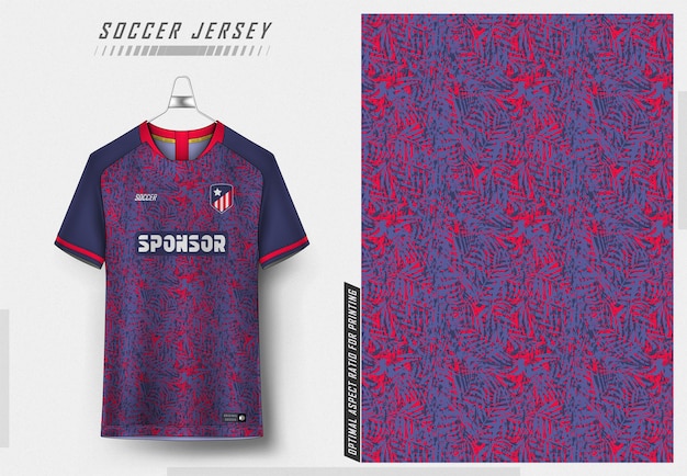 Design della maglia da calcio per la sublimazione