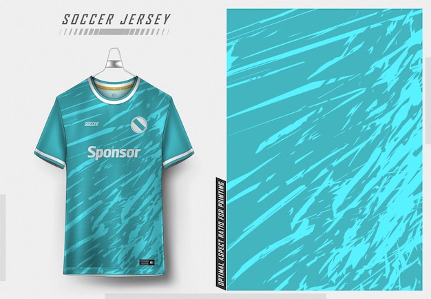 Soccer jersey design for sublimation