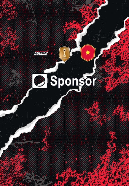 昇華のためのサッカージャージのデザイン