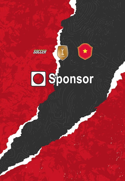 昇華のためのサッカージャージのデザイン