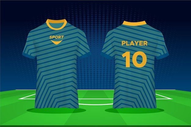 Design della maglia da calcio