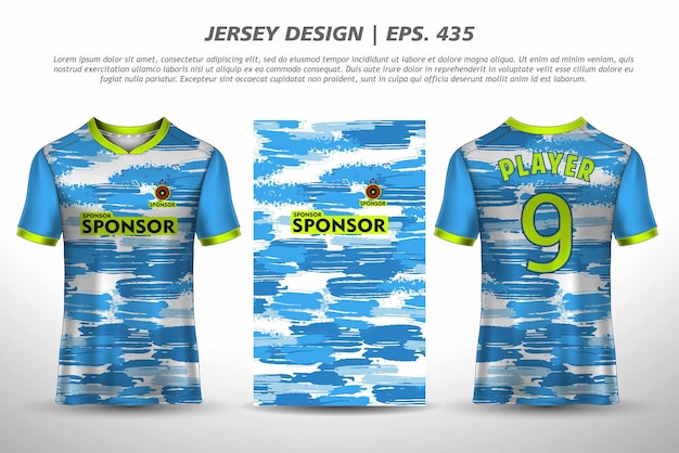 Soccer jersey football design sublimation sport t shirt design Premium Free Vector collection for racing cycling gaming motocross