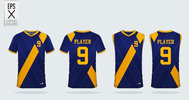 Maglia da calcio o modello di kit da calcio