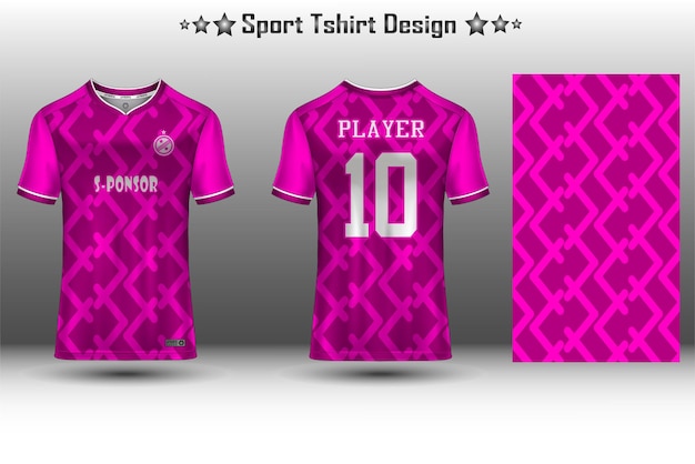 Soccer jersey mockup football jersey design sublimation sport t shirt design collection for racing cycling gaming motocross