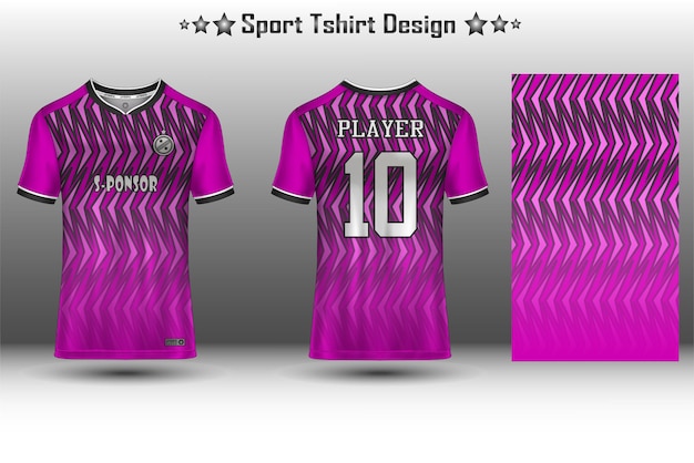 Soccer jersey mockup football jersey design sublimation sport t shirt design collection for racing cycling gaming motocross