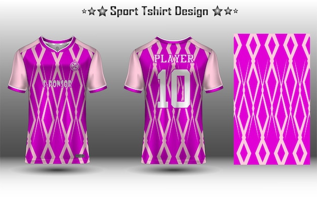 Soccer jersey mockup football jersey design sublimation sport t shirt design collection for racing cycling gaming motocross