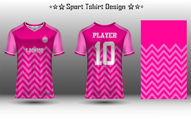 Soccer jersey mockup football jersey design sublimation sport t shirt design collection for racing cycling gaming motocross