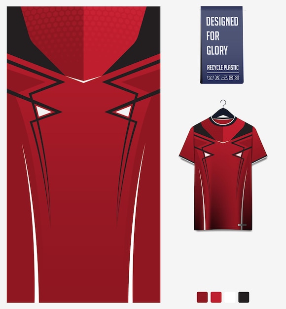 Soccer jersey pattern design