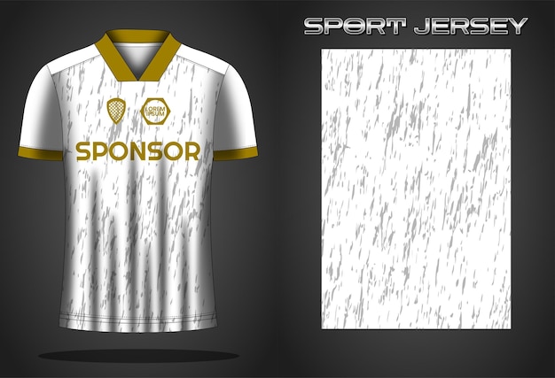 Soccer jersey sport shirt design template