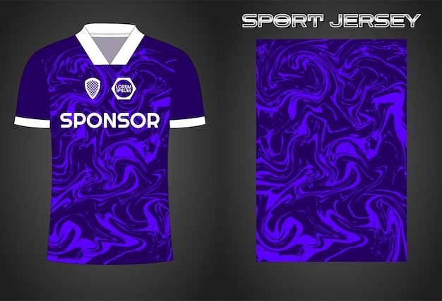 Soccer jersey sport shirt design template