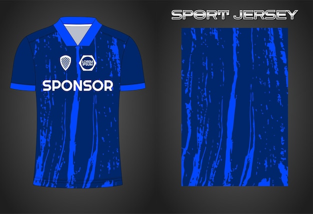 Soccer jersey sport shirt design template