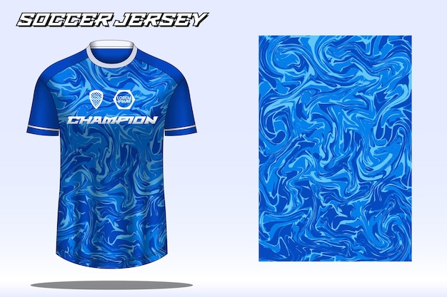 Soccer jersey sport tshirt design mockup for football club 13