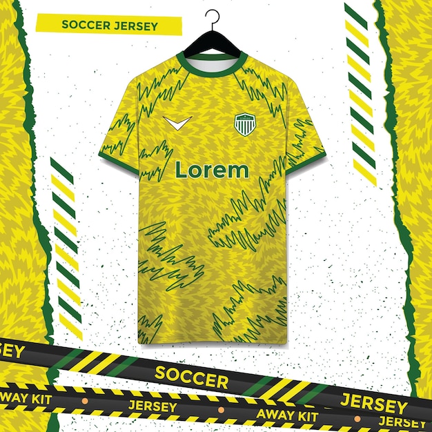 Vector soccer jersey template - sport jersey