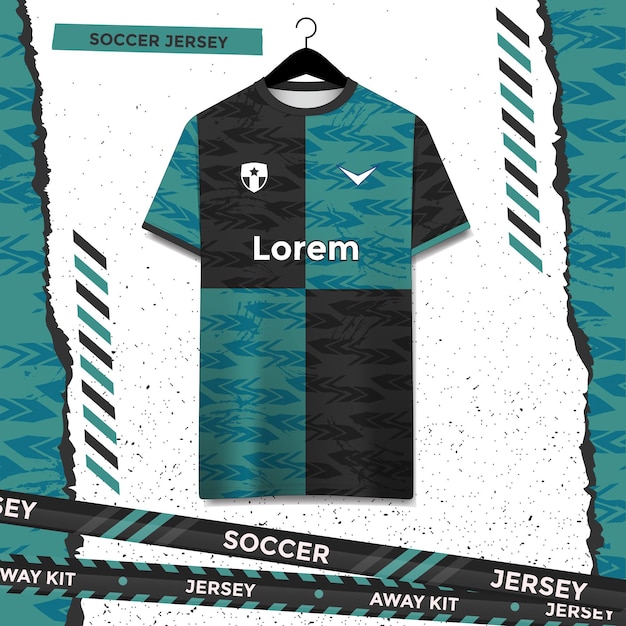 Vector soccer jersey template - sport jersey