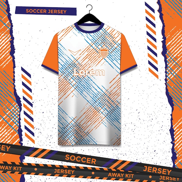 Vector soccer jersey template - sport jersey