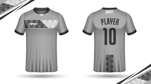 Soccer jersey template sport t shirt design