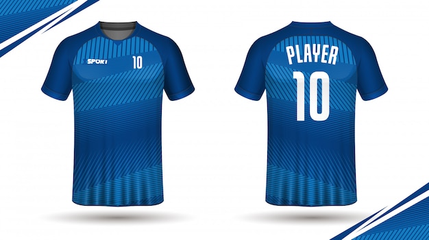 Soccer jersey template sport t shirt design