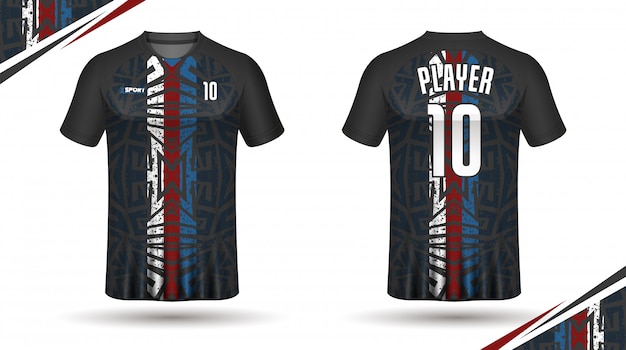 Soccer jersey template sport t shirt design