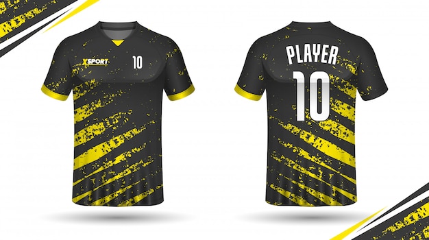 Soccer jersey template sport t shirt design