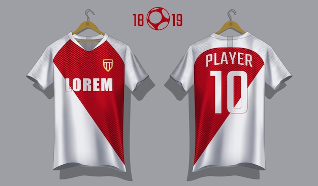 Soccer jersey template.sport t-shirt design.