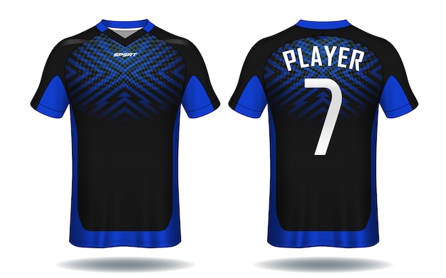 축구 유니폼 template.sport 티셔츠 디자인.