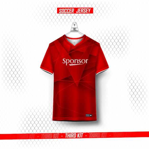 Soccer jersey template sport t shirt design