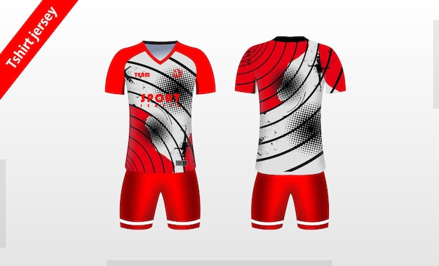 Soccer jersey template sport t shirt design