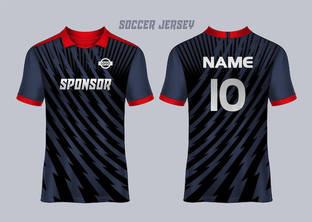 Soccer jersey template sport t shirt design