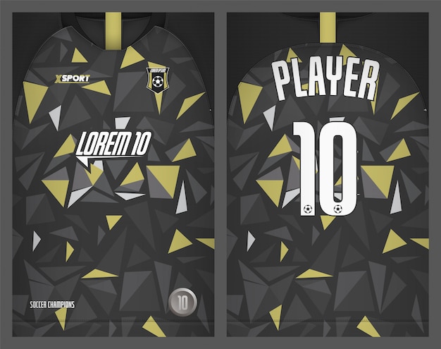 Vector soccer jersey template sport