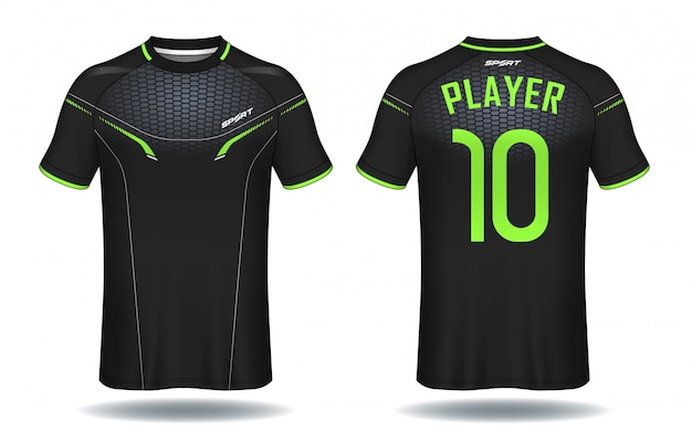 Soccer jersey template