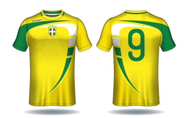 Soccer jersey template